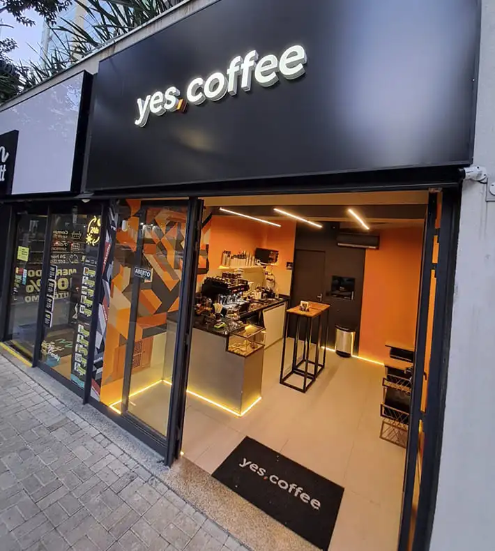 Fachada Yes,Coffee